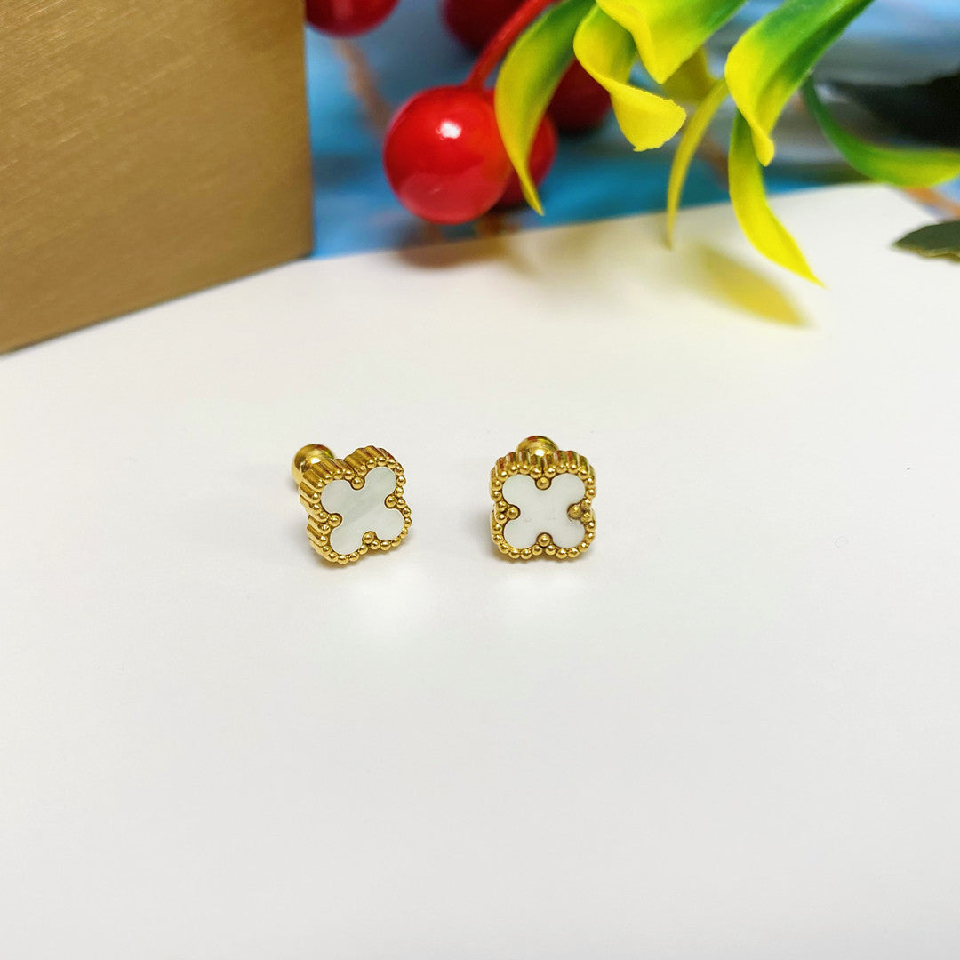 Baby Earrings -V and C and A