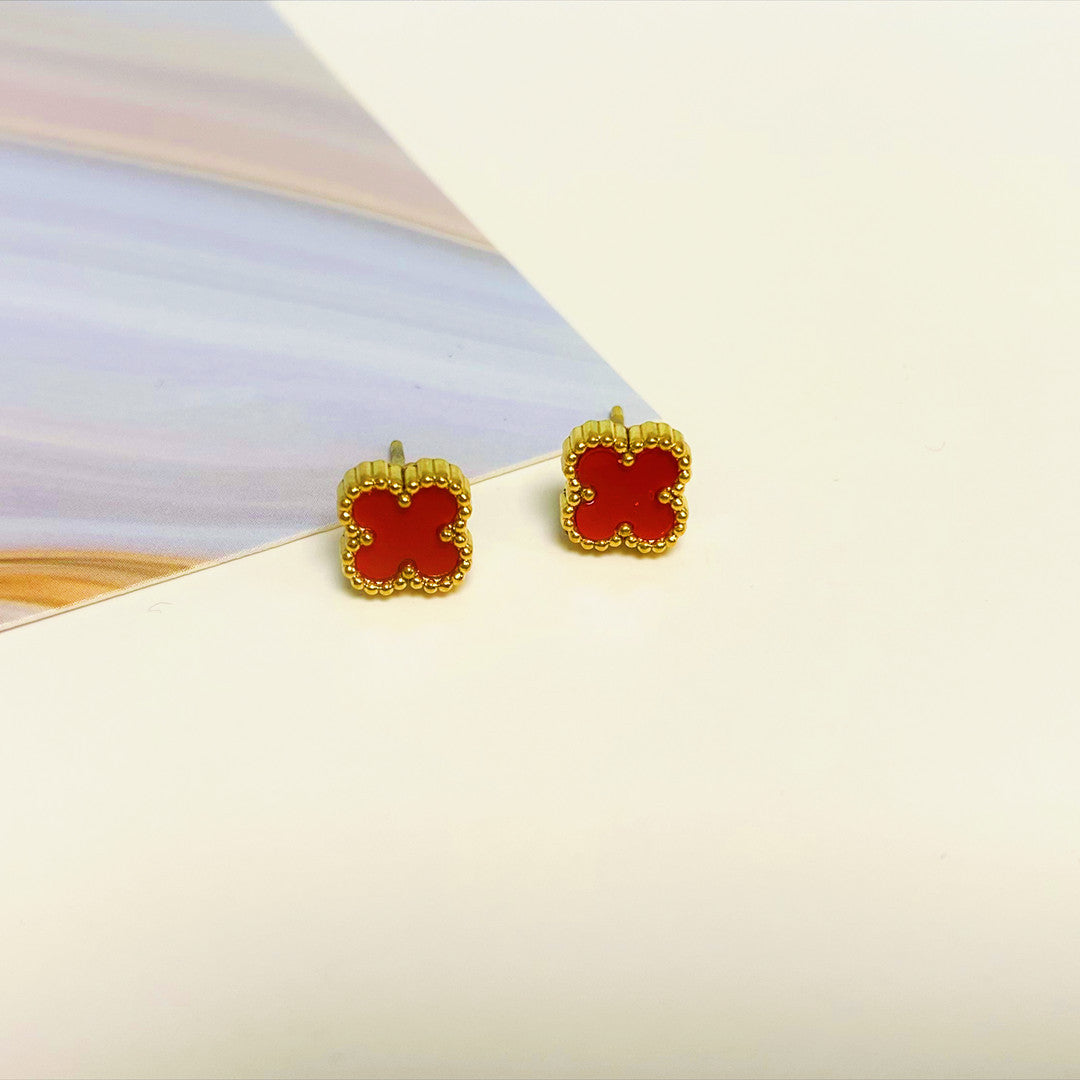 Baby Earrings -V and C and A