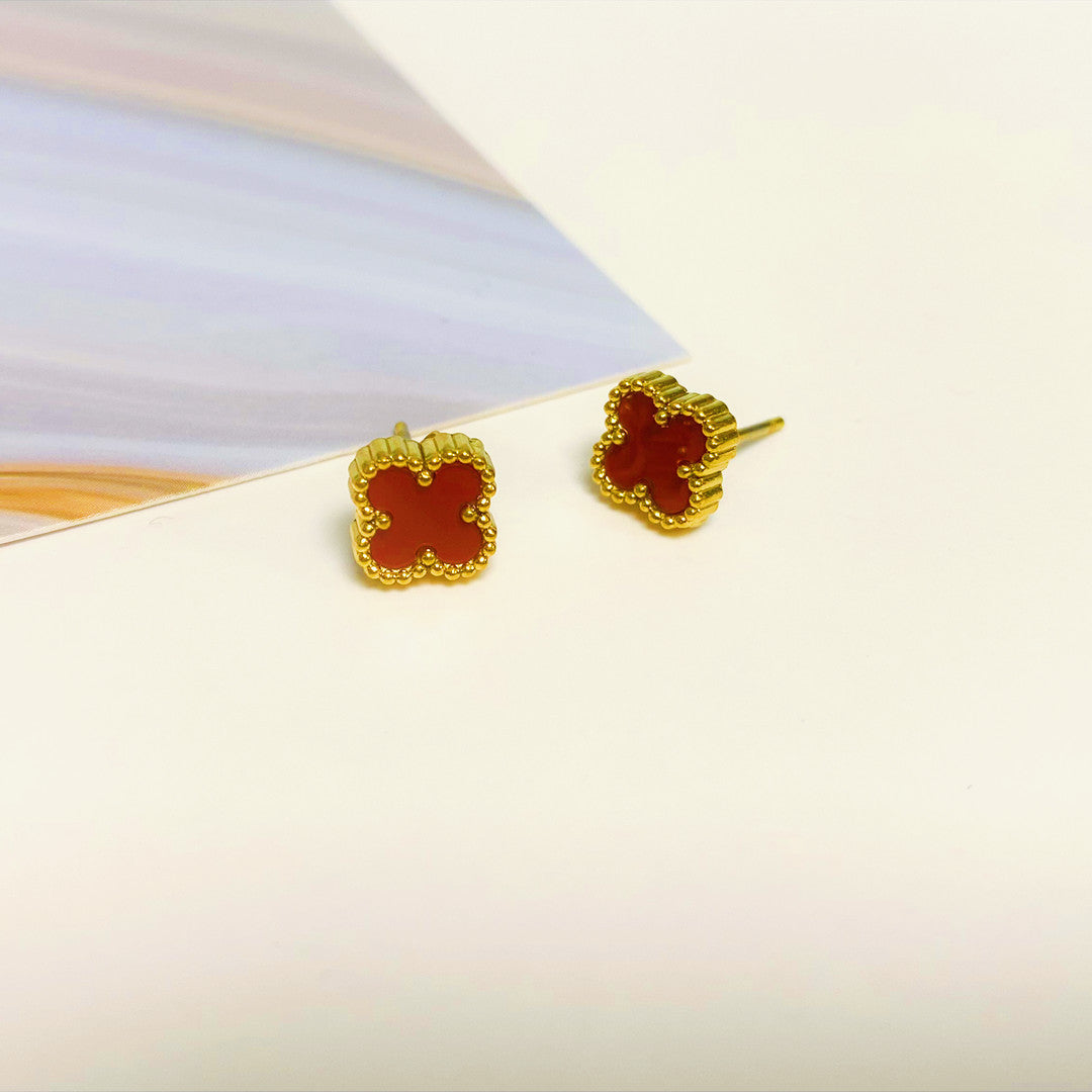 Baby Earrings -V and C and A