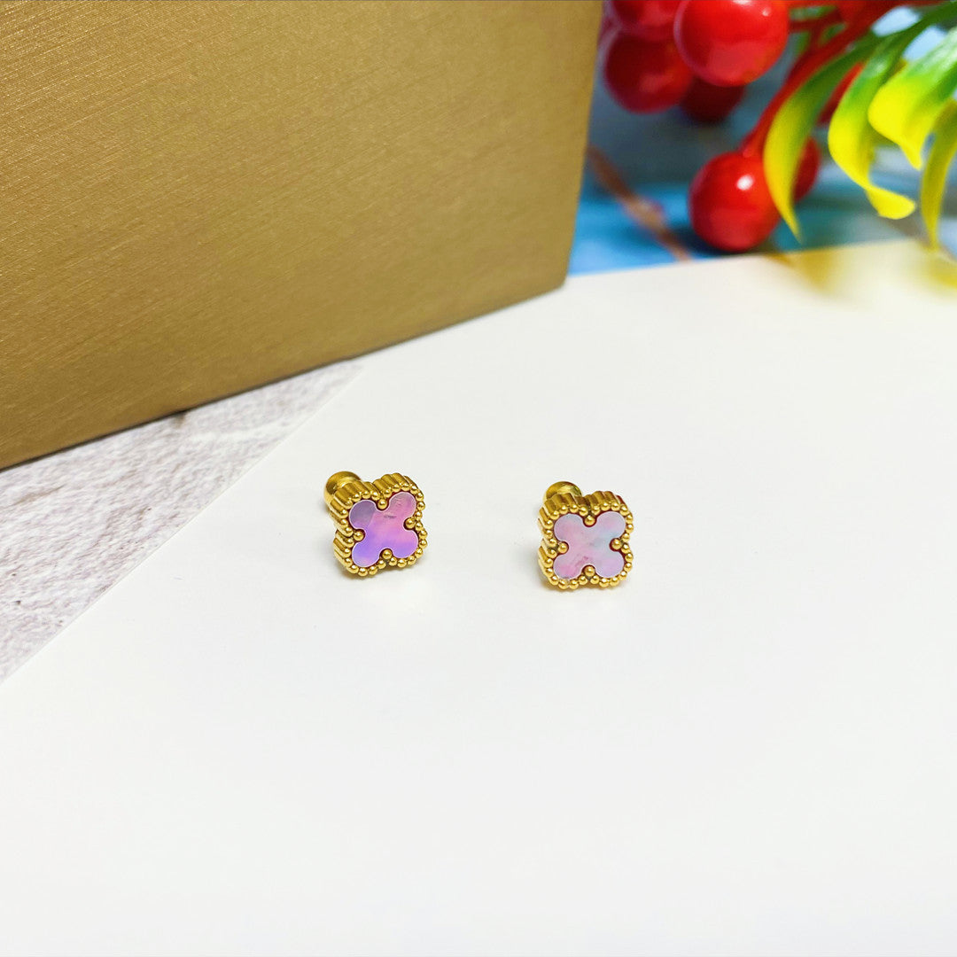 Baby Earrings -V and C and A