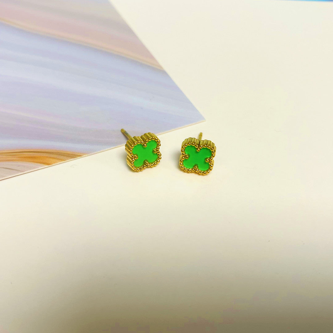 Baby Earrings -V and C and A
