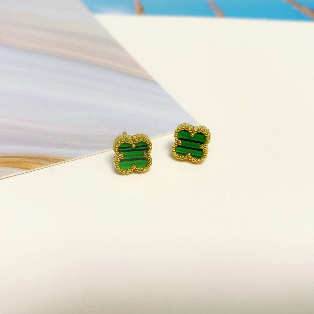 Baby Earrings -V and C and A