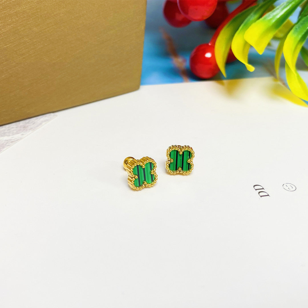 Baby Earrings -V and C and A