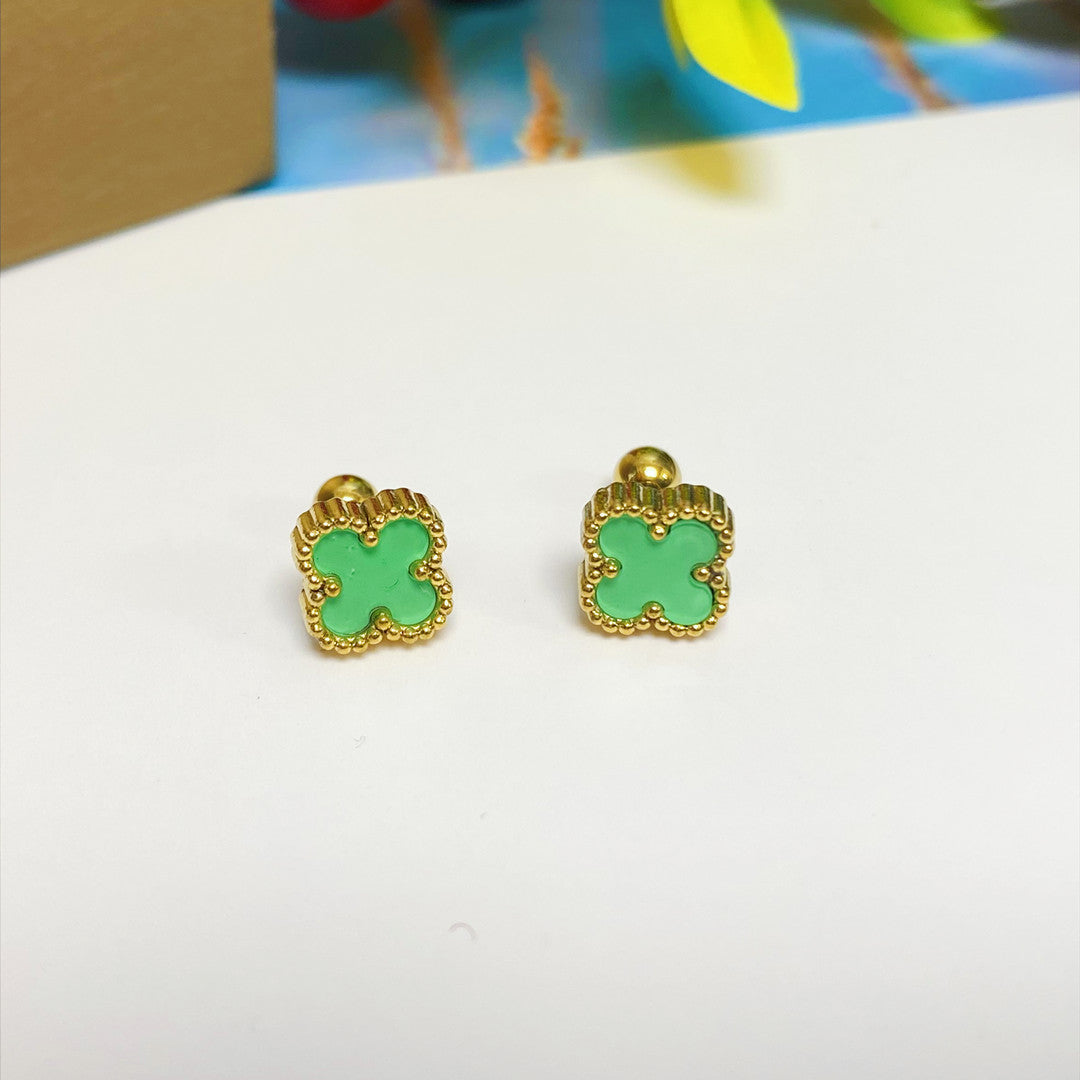 Baby Earrings -V and C and A