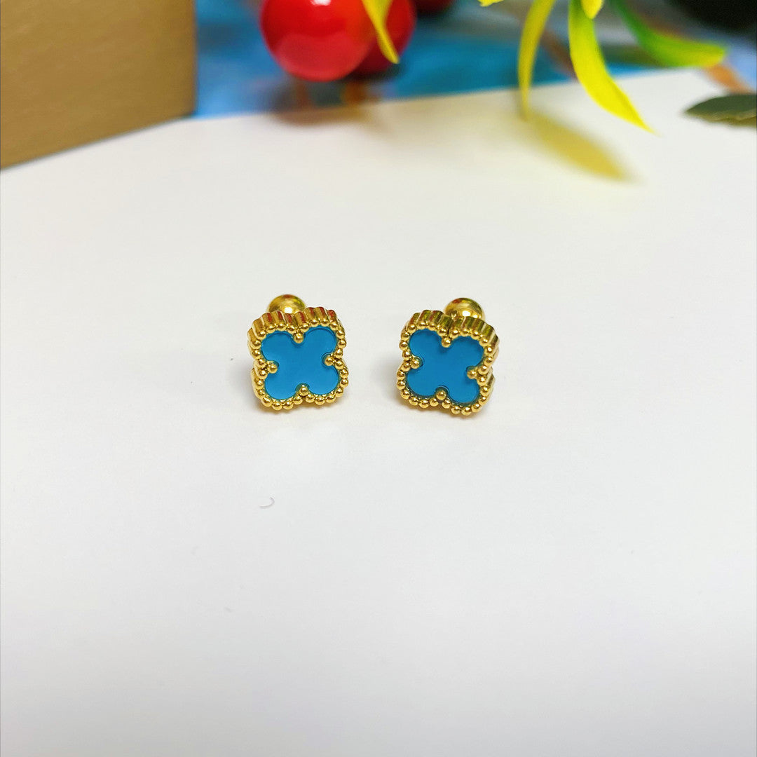 Baby Earrings -V and C and A