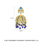 High-Quality Indian Style Earrings Bollywood Inlaid Zircon Luxury Jhumka Jhumki Jumka Earrings-Gold - enjoyinshopping