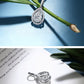Popular Korean Style Full Diamond Drop-Shaped Zircon Necklace Bridal Ornament
