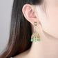 High-Quality Indian Style Earrings Bollywood Inlaid Zircon Luxury Jhumka Jhumki Jumka Earrings-Gold - enjoyinshopping