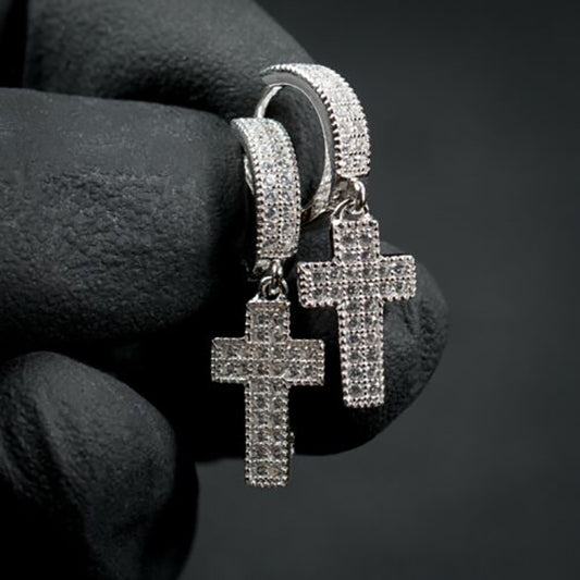 European and American New Arrival Exquisite Fashion Cross Dangle Earring