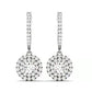 European and American Hot Sale Inlaid Zircon Women's Ear Clip Earrings